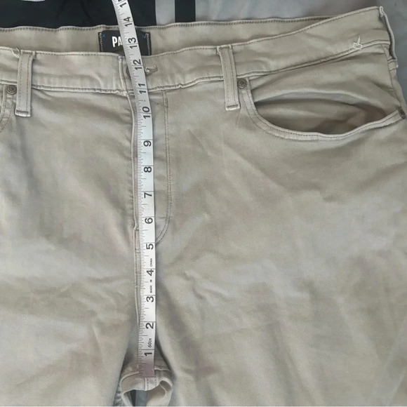 Paige Jeans Mens Federal Slim Straight Stretchy Leg Grumman 42 - Picture 10 of 11